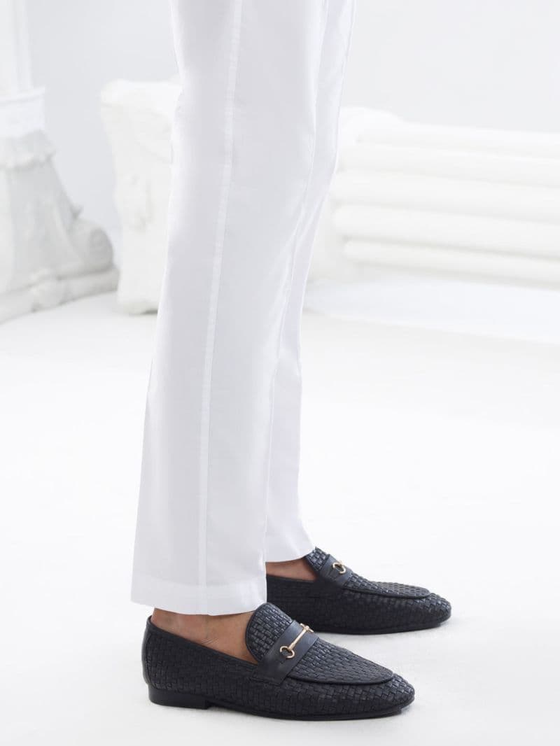 White Cotton Trouser