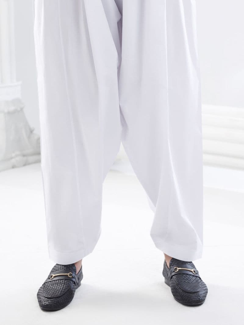 White Cotton Shalwar thumbnail