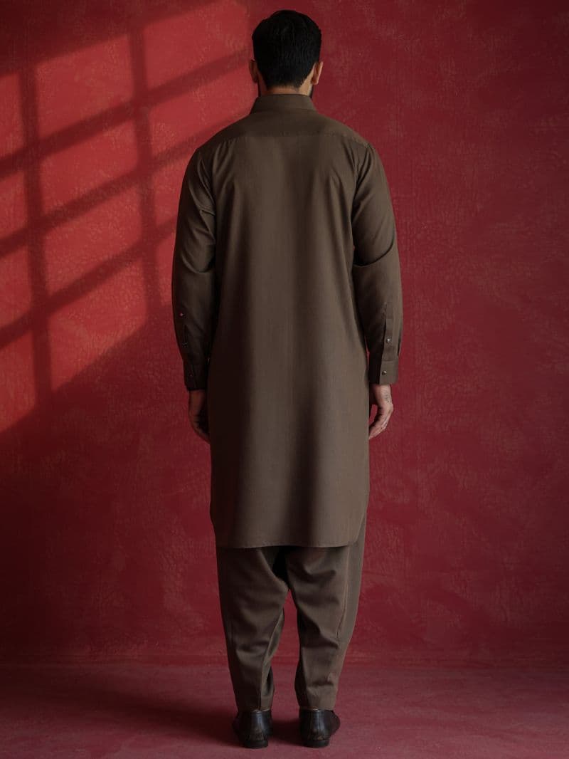 Brown Kameez Shalwar thumbnail