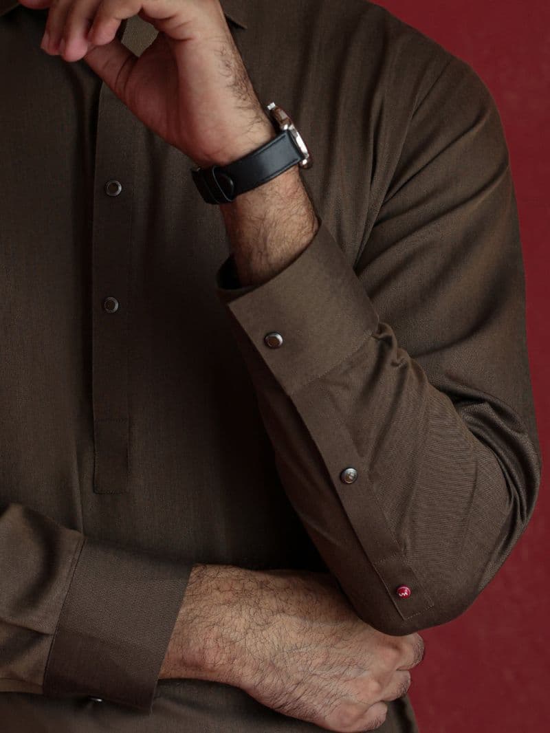 Brown Kameez Shalwar thumbnail