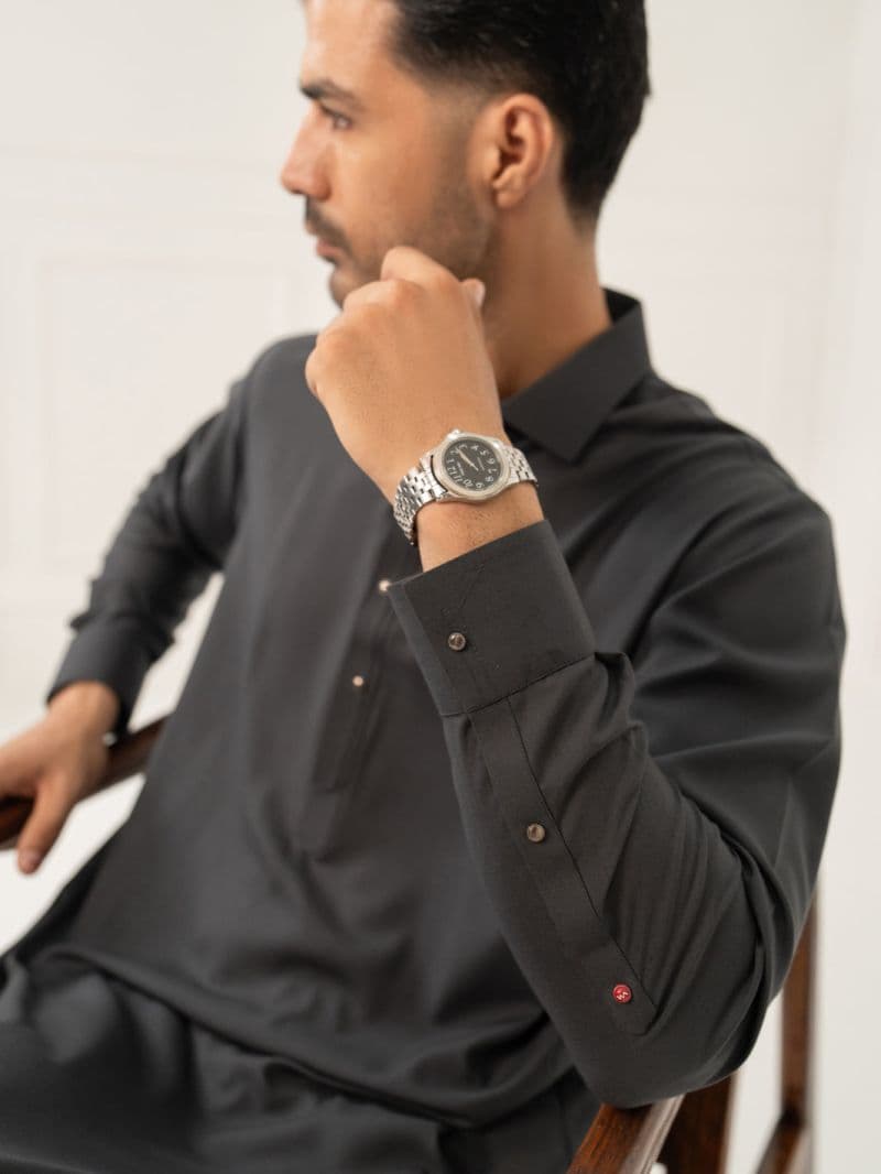 Grey Kameez Shalwar thumbnail
