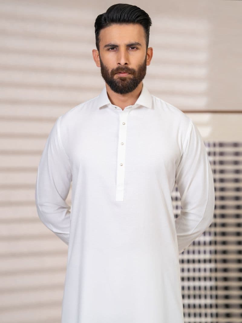 White Kameez Shalwar thumbnail