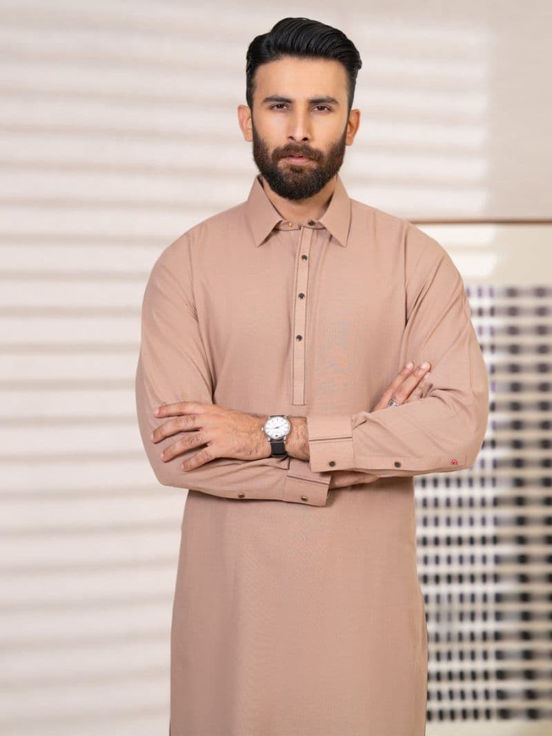 Brown Kameez Shalwar thumbnail