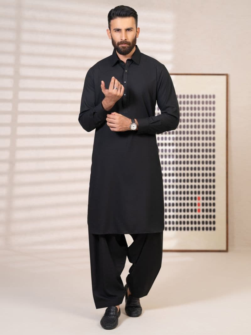 Black Kameez Shalwar thumbnail