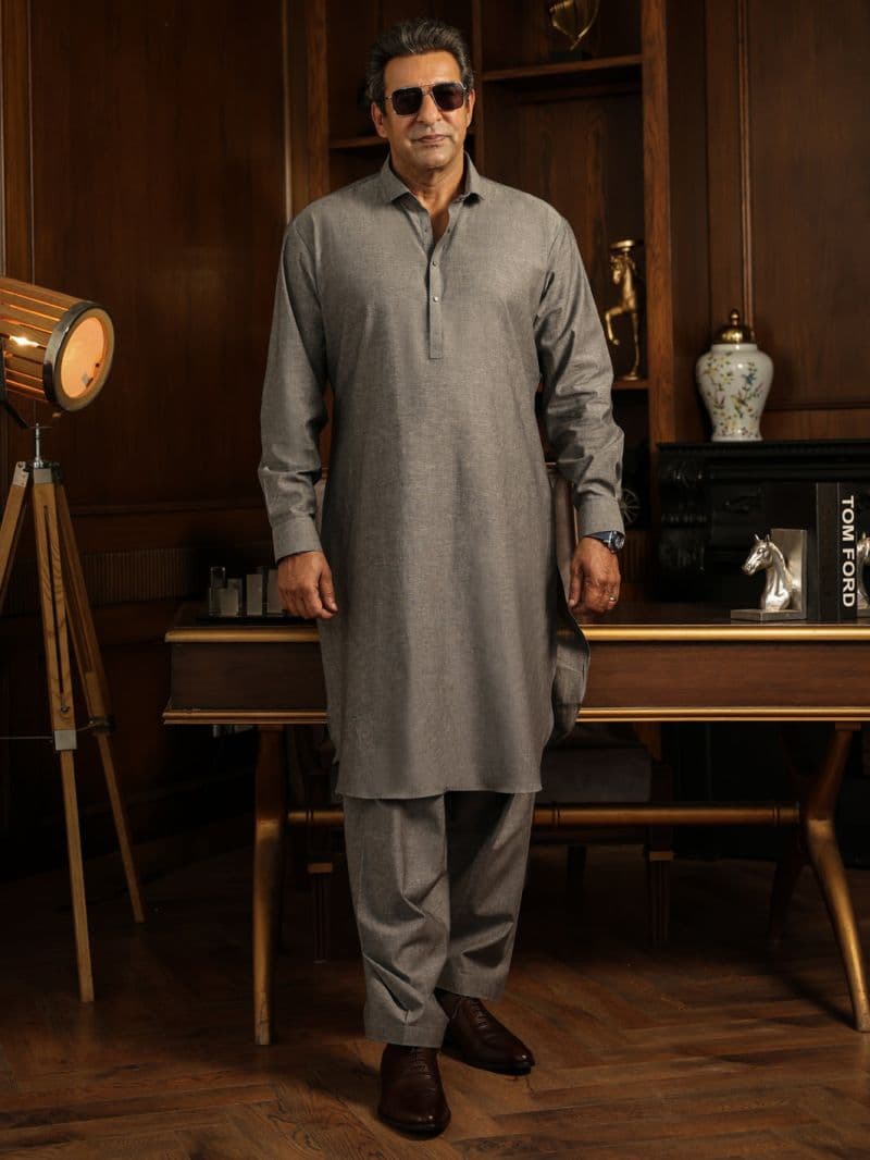 Grey Cuts & Sew Kameez Shalwar thumbnail