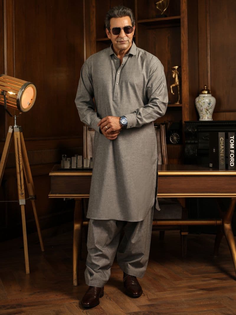 Grey Cuts & Sew Kameez Shalwar thumbnail
