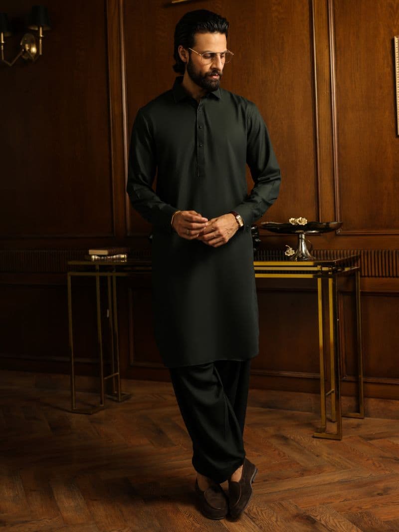 Green Kameez Shalwar thumbnail