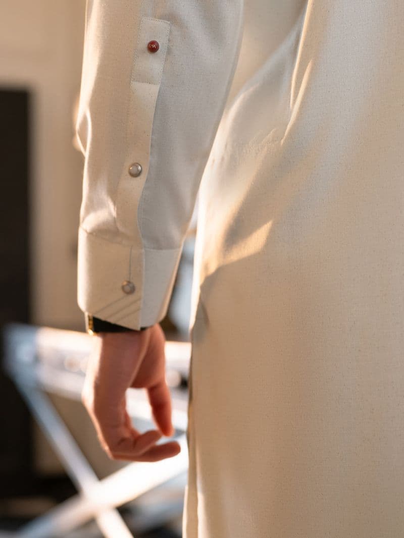 Ice Blue Cut & Sew Kameez Shalwar thumbnail