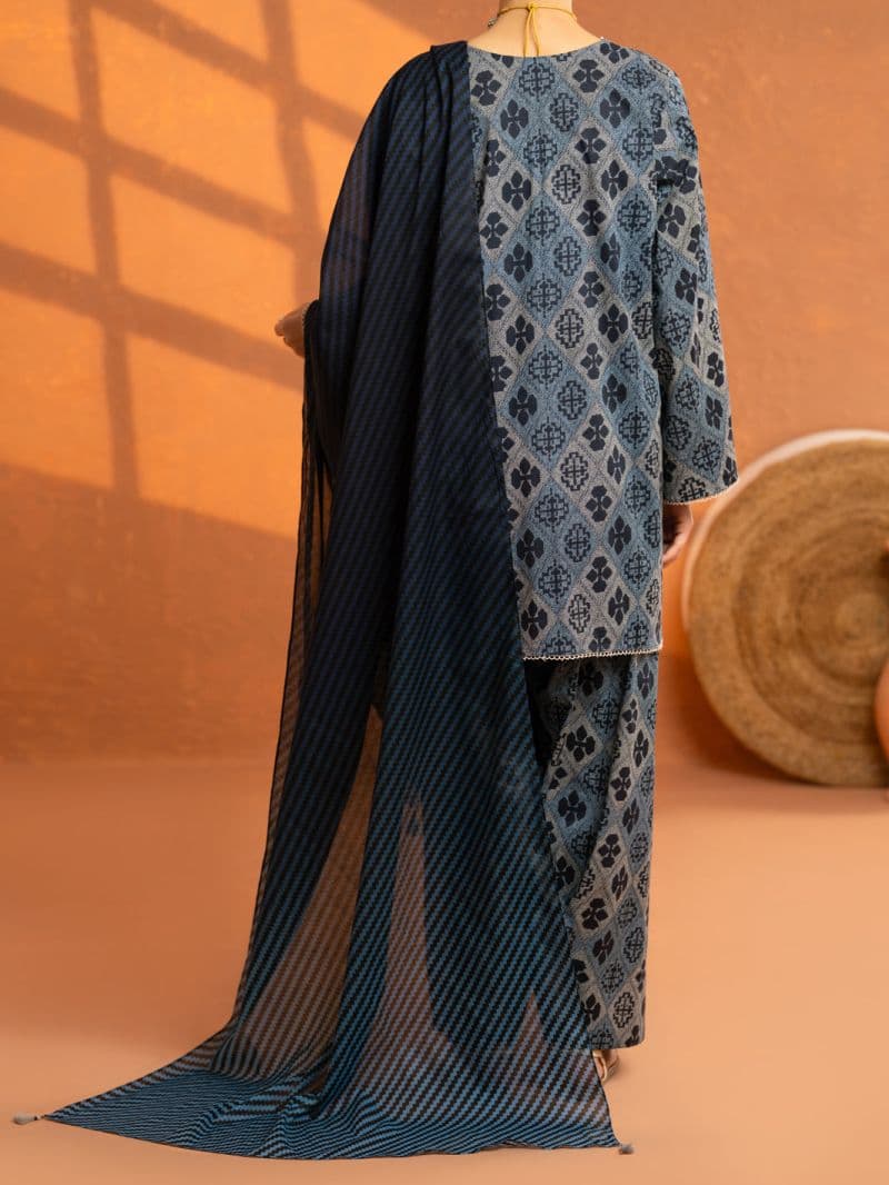 Blue Cambric Stitched 3Pc thumbnail