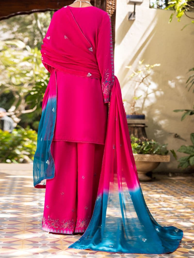 Pink Cambric Stitched 3Pc thumbnail