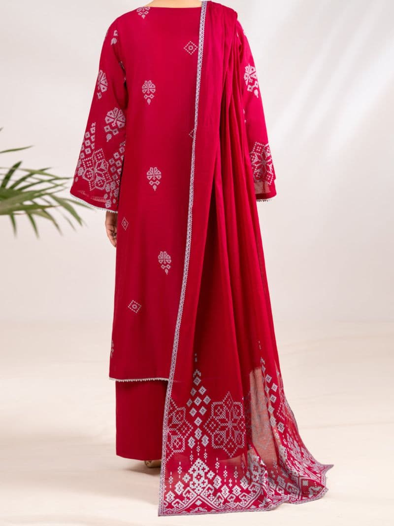 Fuchsia Lawn 3Pc Stitched