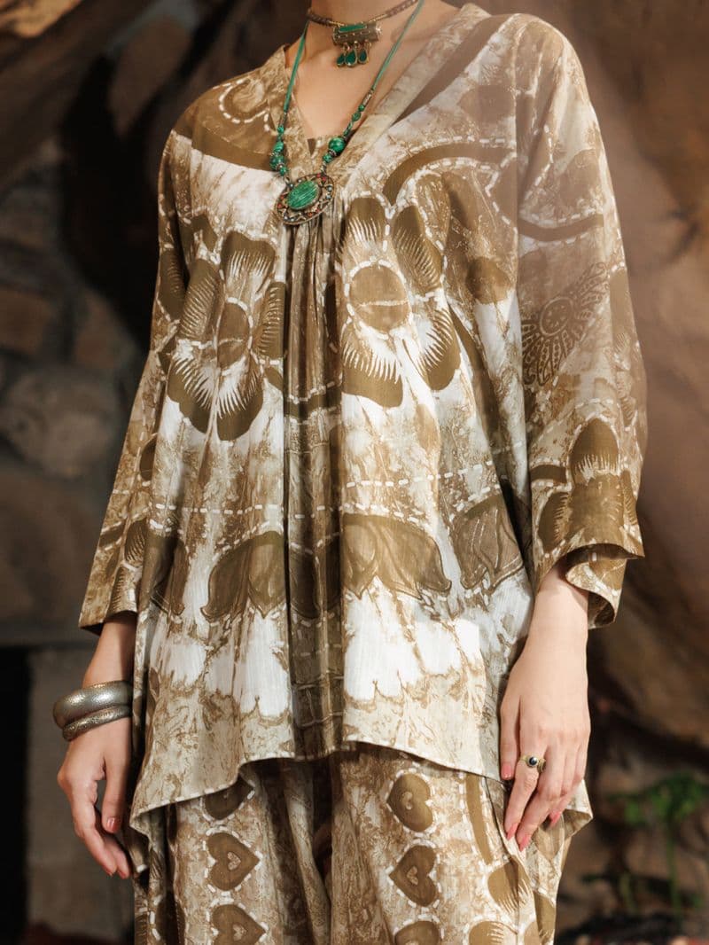 Olive Light Khaddar 2Pc Stitched thumbnail