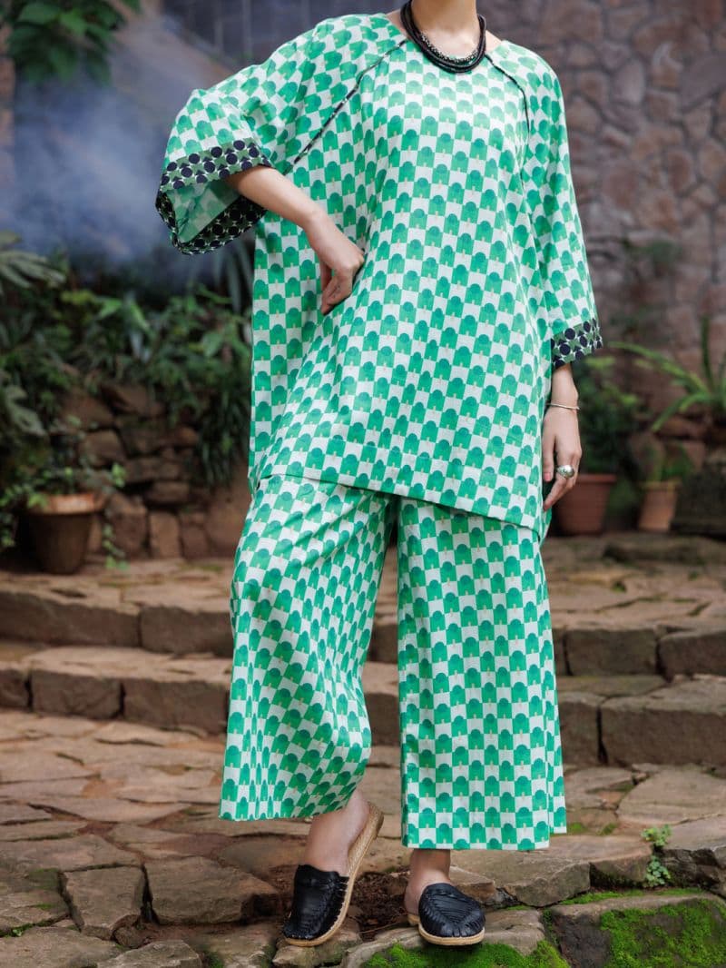 Green Cambric Co-Ord Set thumbnail