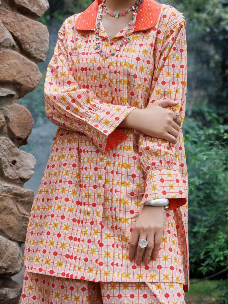 Peach Cambric Co-Ord Set thumbnail