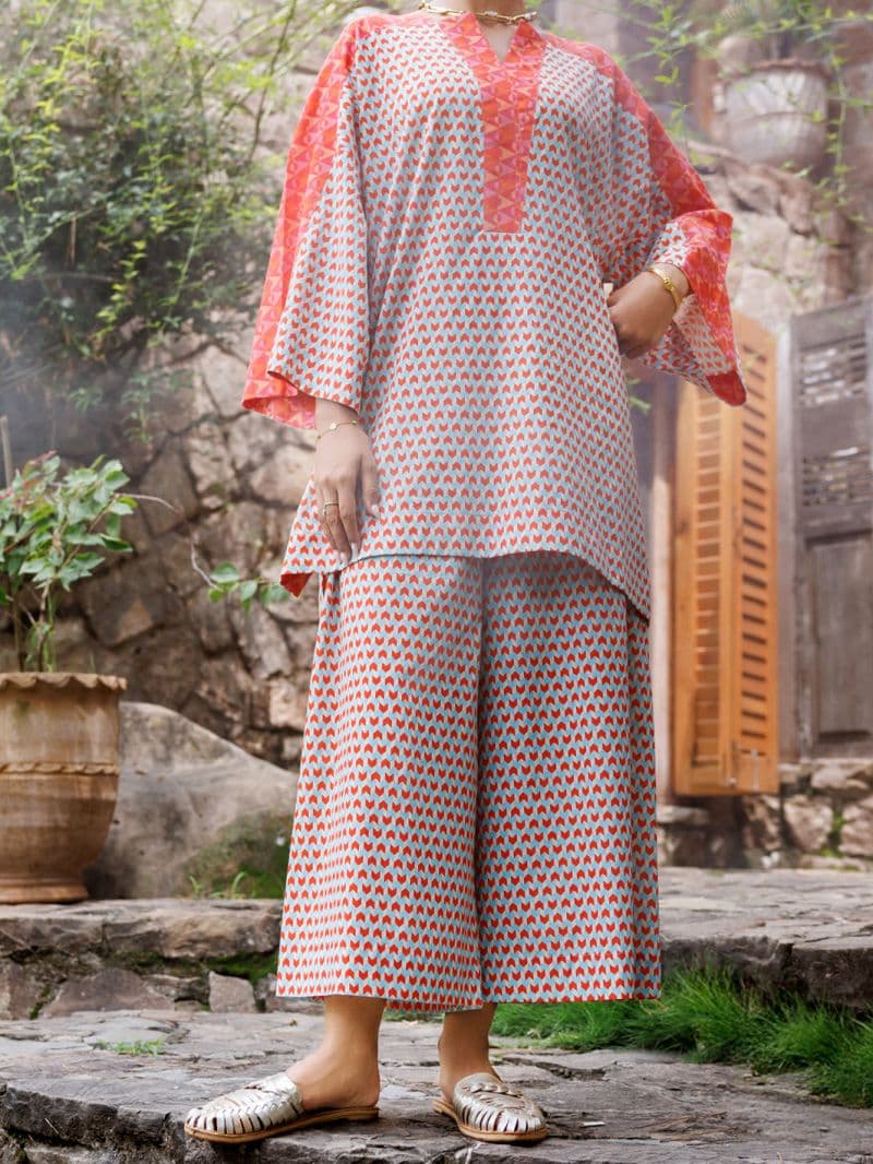 Multicolor Cambric Co-Ord Set thumbnail