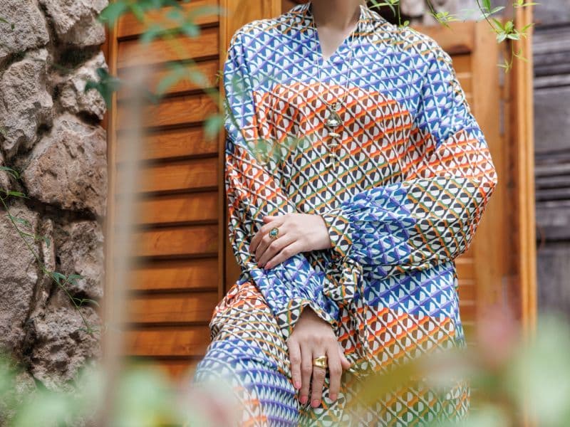 Multicolor Cambric Co-Ord Set thumbnail