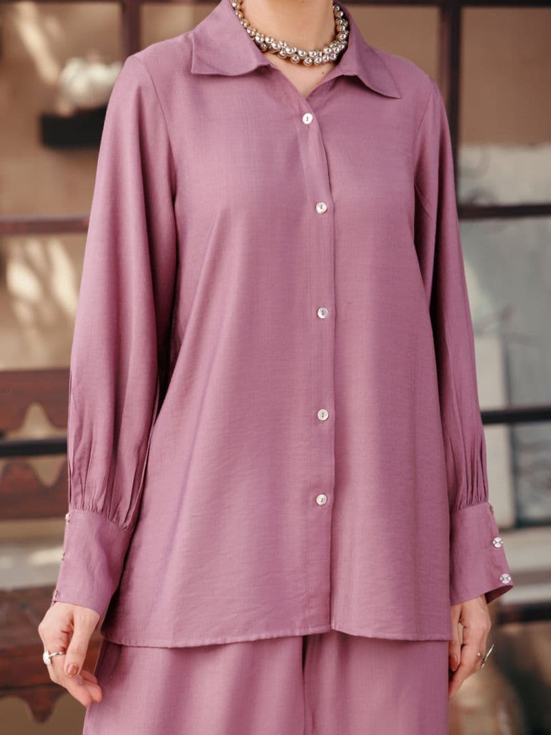 Light Purple Slub 2Pc Stitched thumbnail