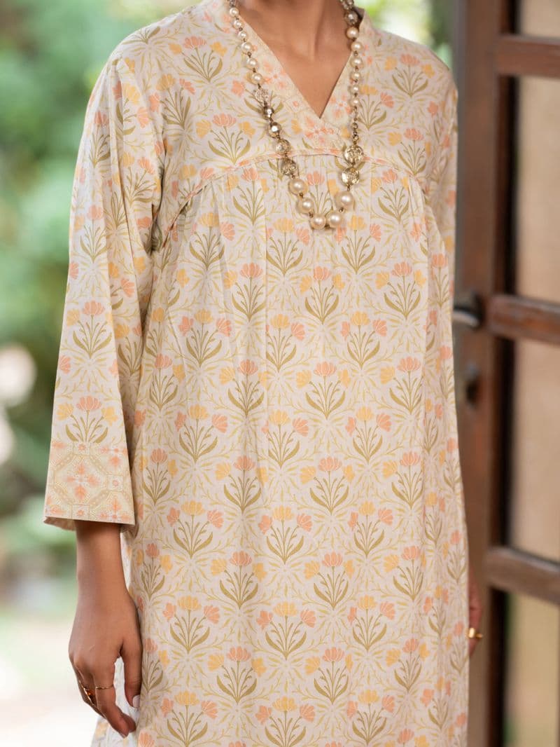 Cream Lawn Co-Ord Set thumbnail