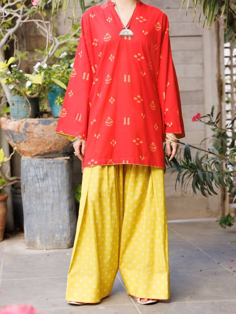 Red Lawn Co-Ord Set thumbnail
