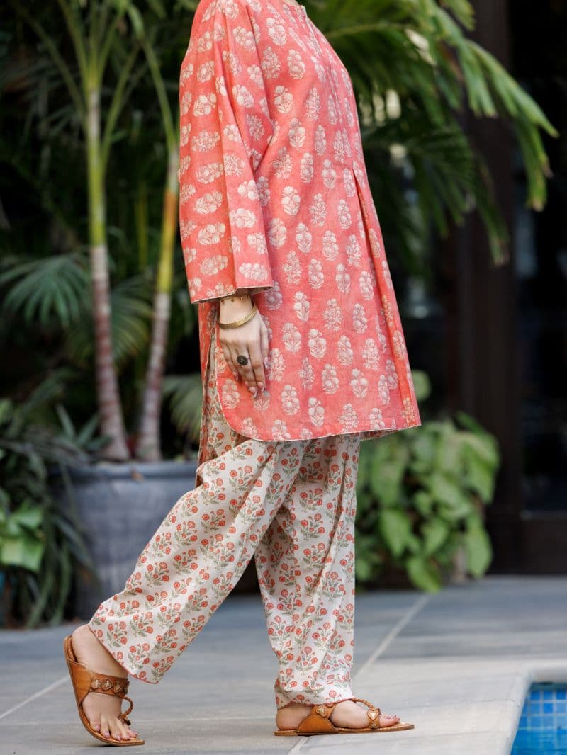 Pink Lawn Co-Ord Set thumbnail