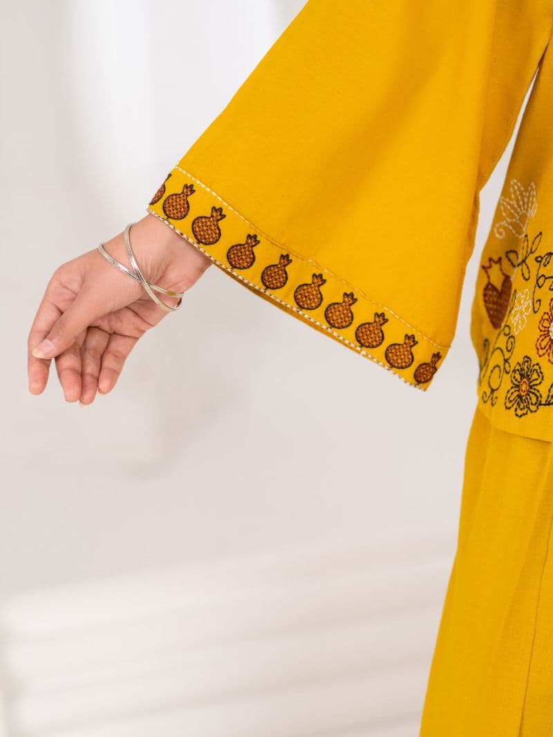 Lemon Dobby Stitched 2Pc thumbnail