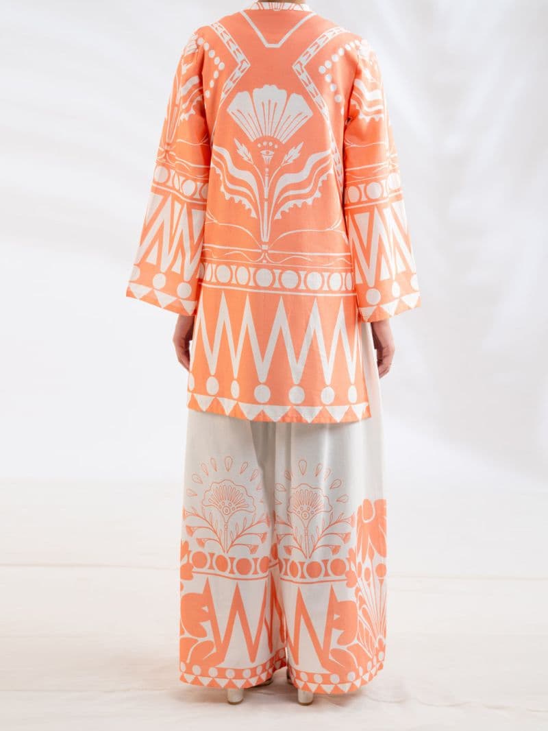 Peach Lawn Stitched 2Pc thumbnail