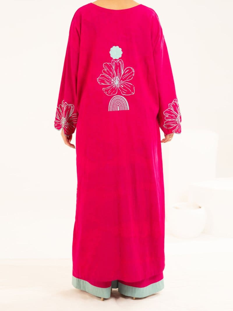 Fuchsia Lawn Stitched 2Pc thumbnail