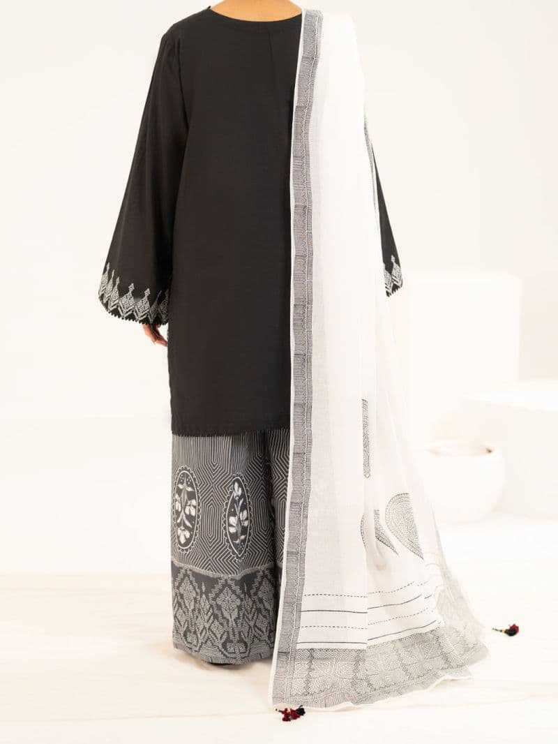 Black Lawn Stitched 2Pc thumbnail