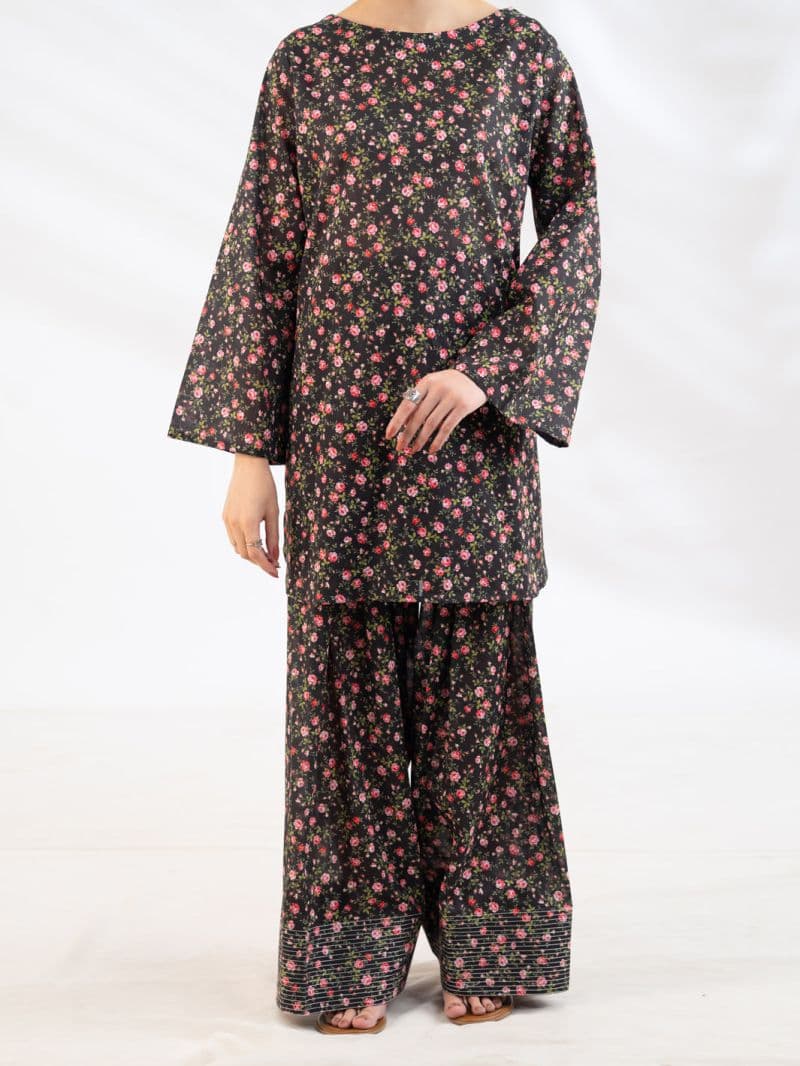 Black Lawn Co-Ord Set thumbnail