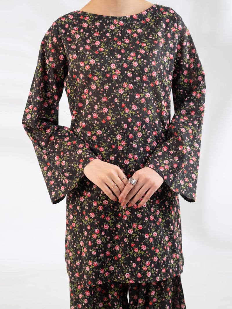 Black Lawn Co-Ord Set thumbnail