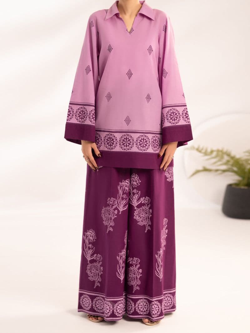 Purple Lawn Stitched 2Pc thumbnail