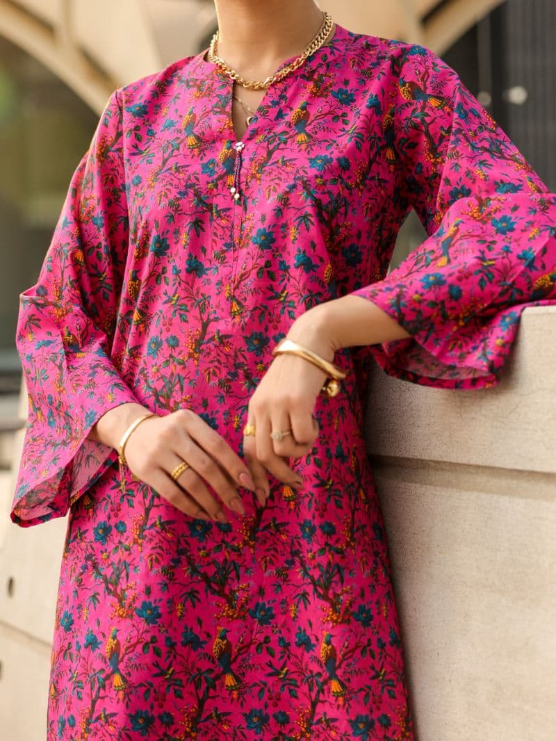 Pink Lawn Co-Ord Set thumbnail