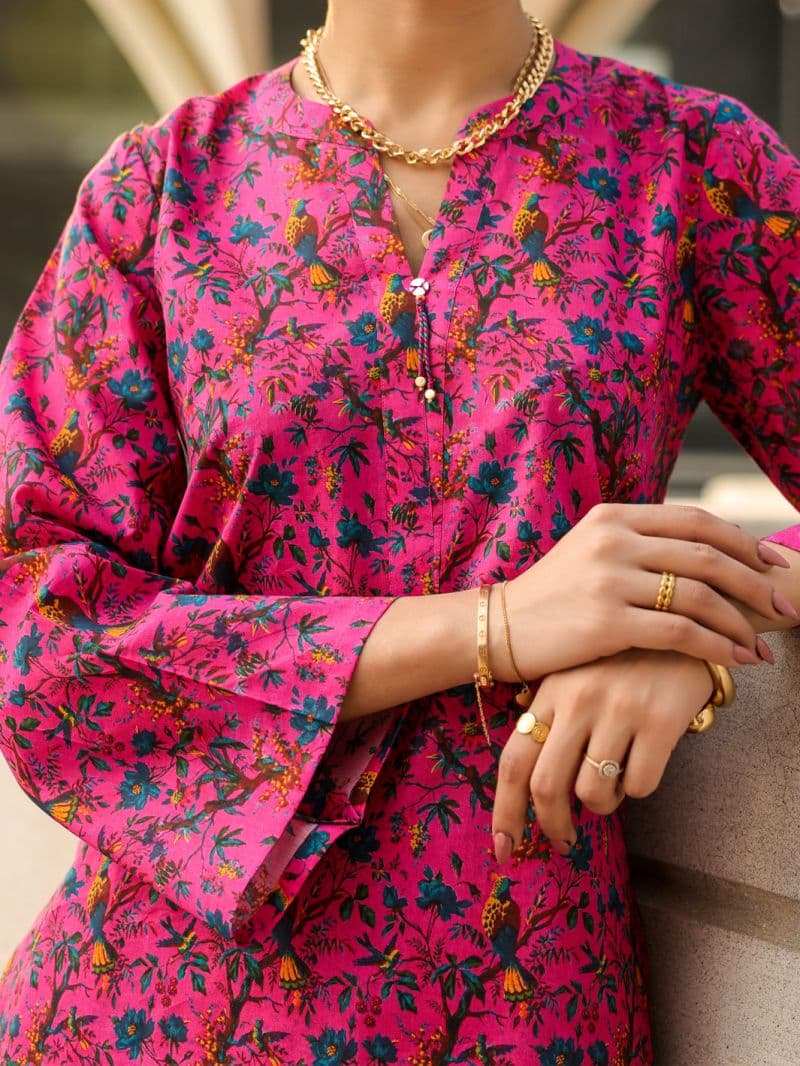 Pink Lawn Co-Ord Set thumbnail