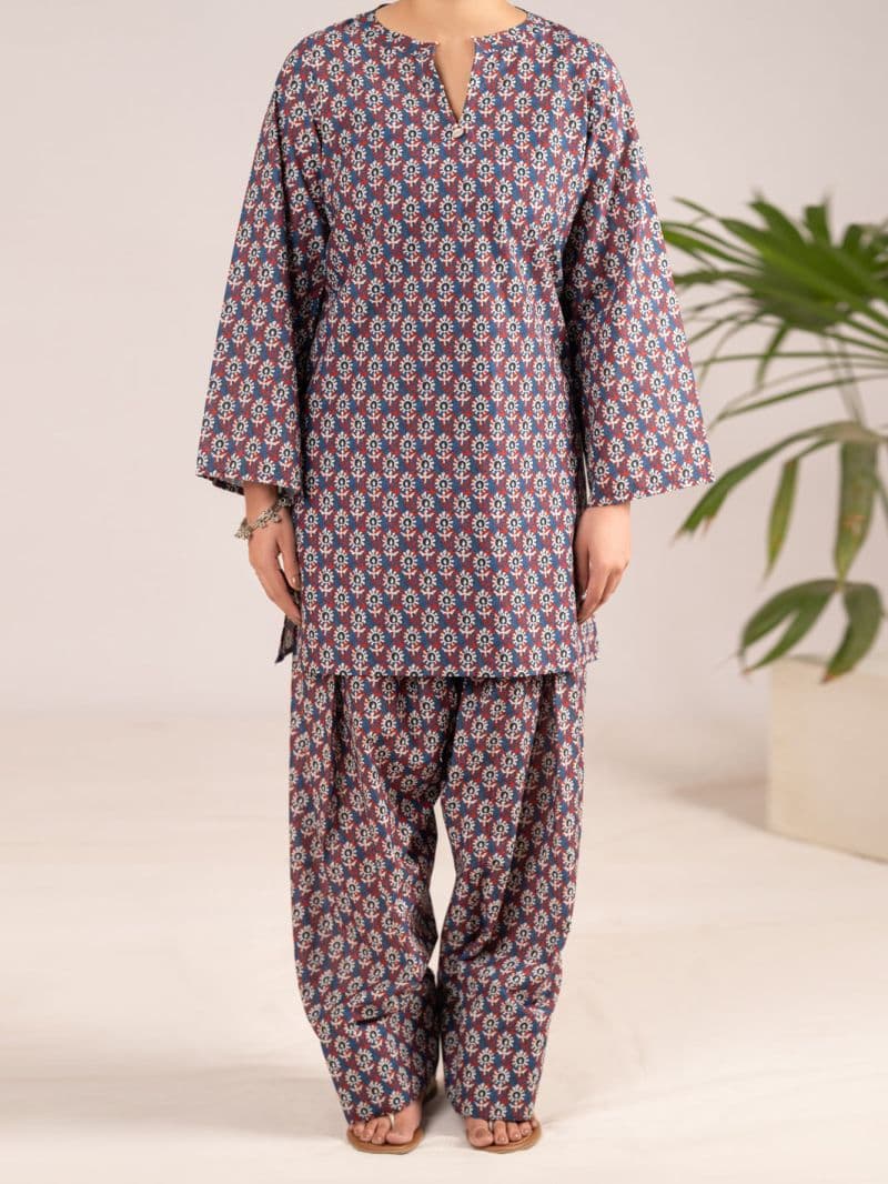 Multicolor Cambric Co-Ord Set thumbnail