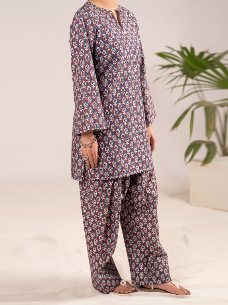 Multicolor Cambric Co-Ord Set thumbnail
