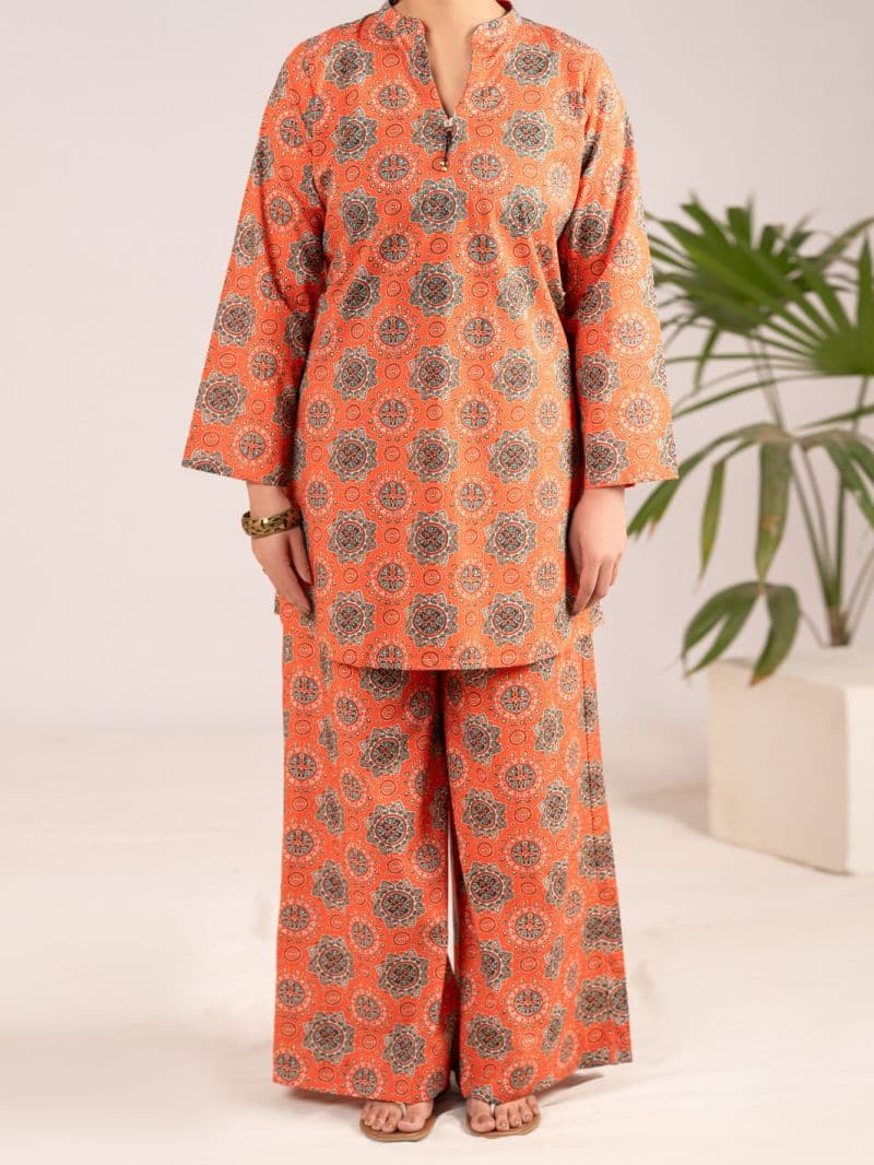 Orange Lawn Co-Ord Set thumbnail