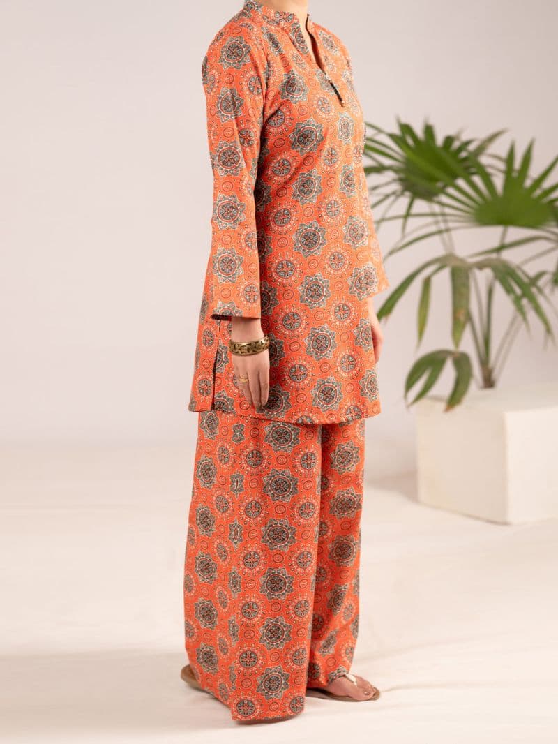 Orange Lawn Co-Ord Set thumbnail