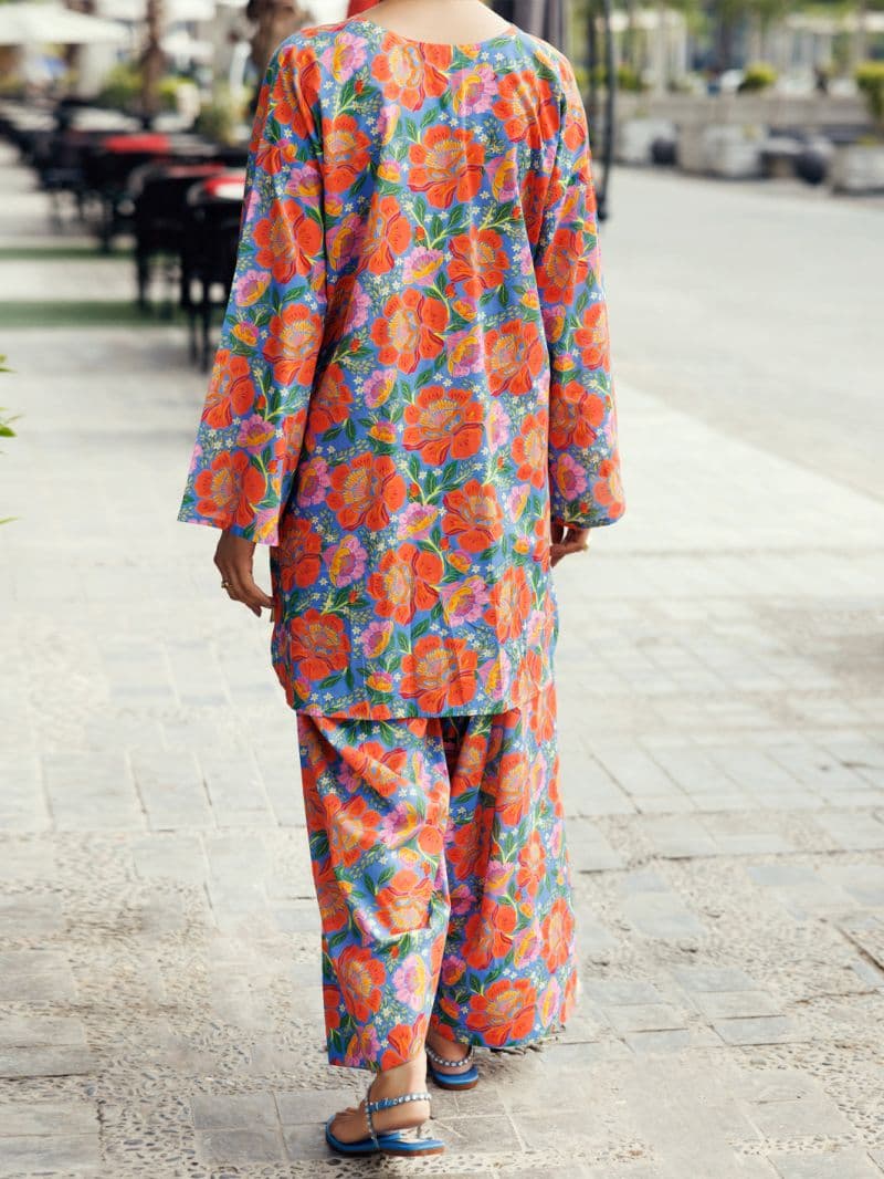 Multi Color Lawn 2Pc Stitched thumbnail
