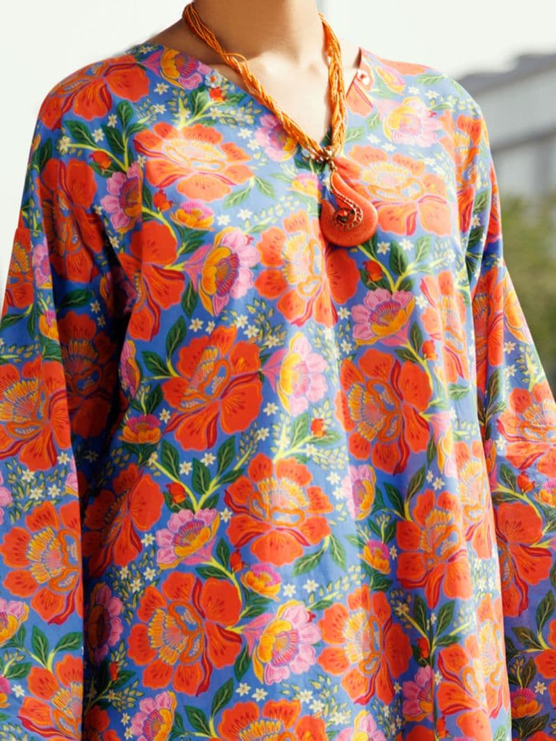 Multi Color Lawn 2Pc Stitched thumbnail