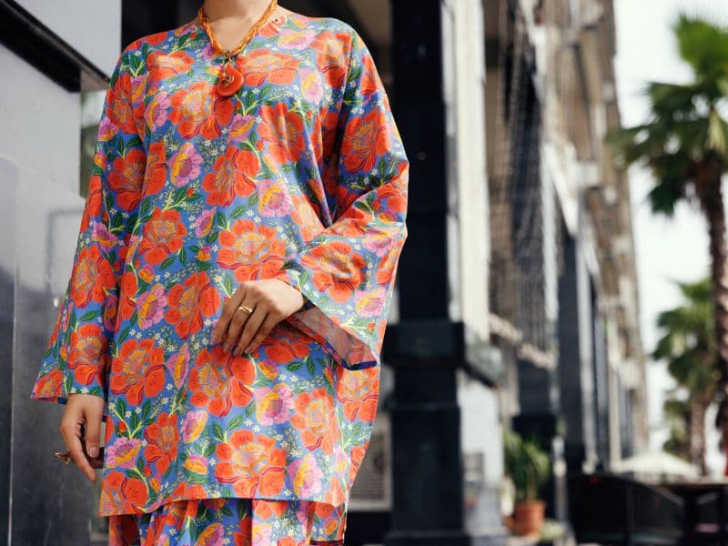 Multi Color Lawn 2Pc Stitched thumbnail