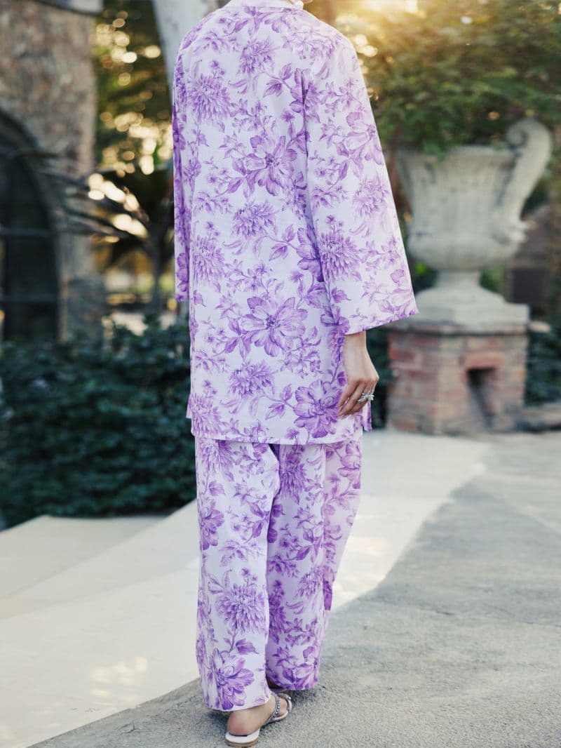 Light Purple Lawn Co-ord Set thumbnail