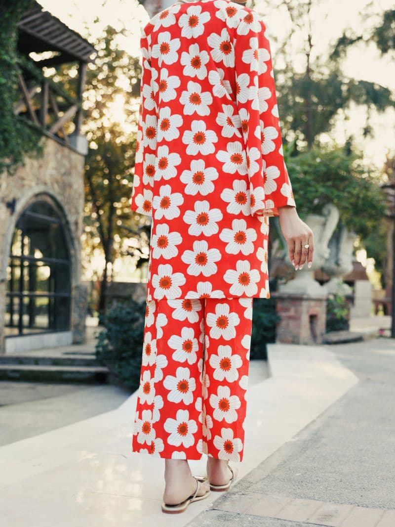 Orange Lawn Co-ord Set thumbnail