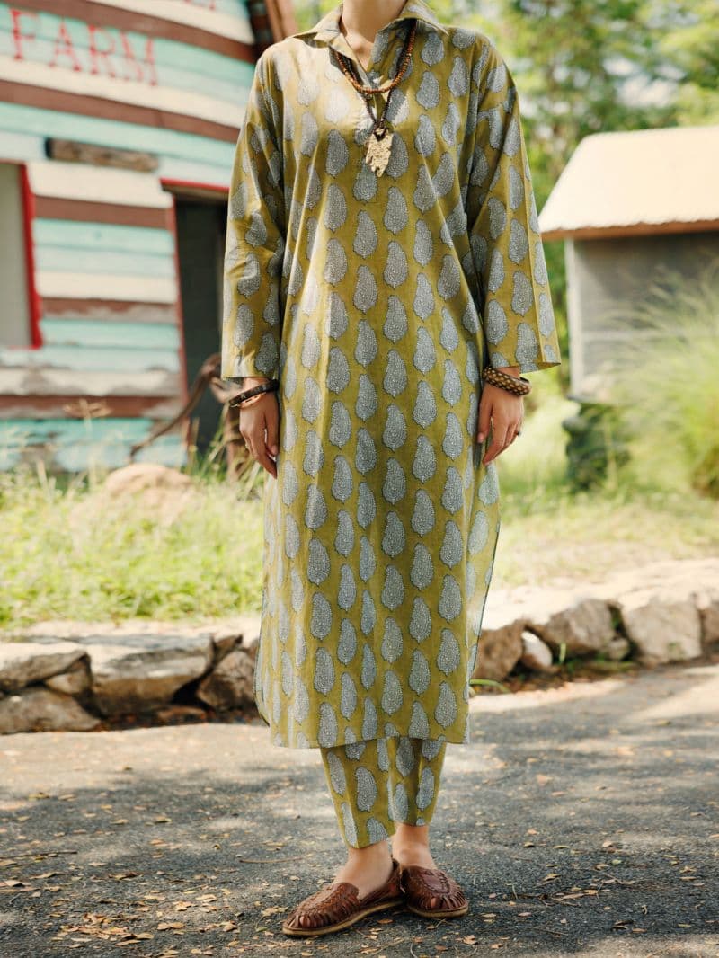 Mehndi Green Lawn 2 Piece Stitched