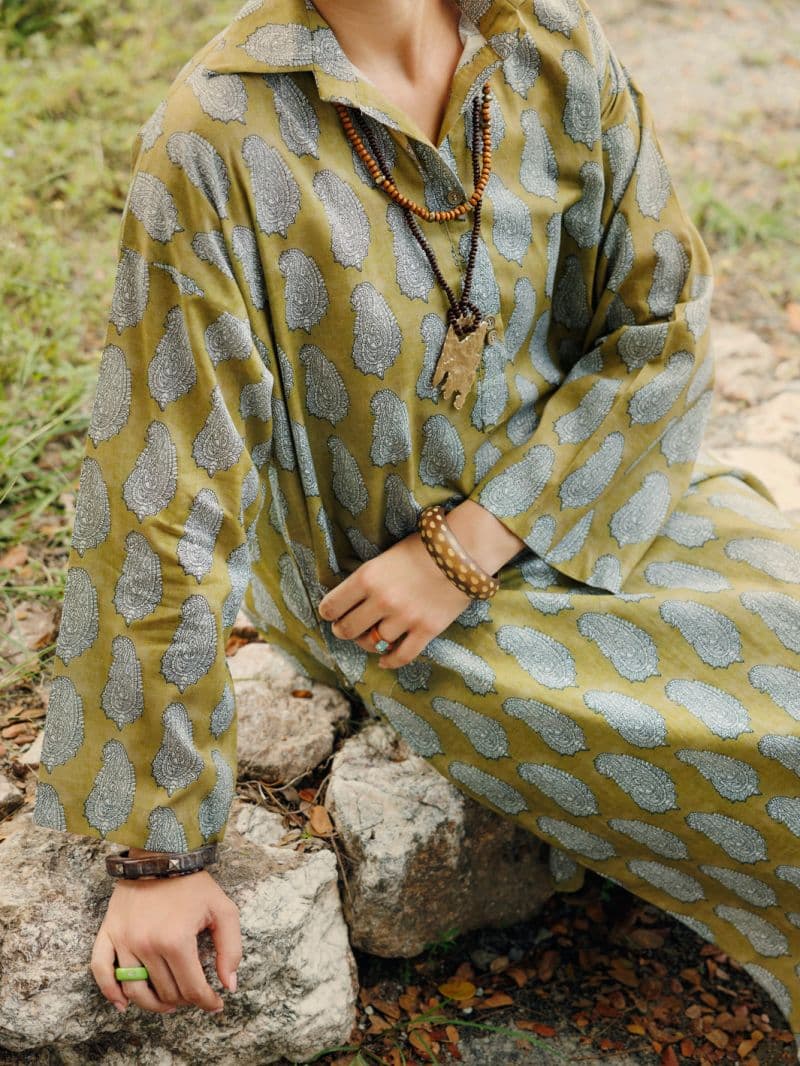 Mehndi Green Lawn 2 Piece Stitched