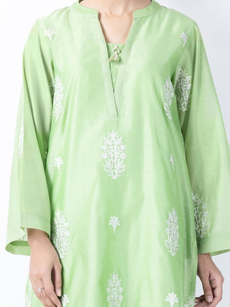 Light Green Modal 2Pc Stitched