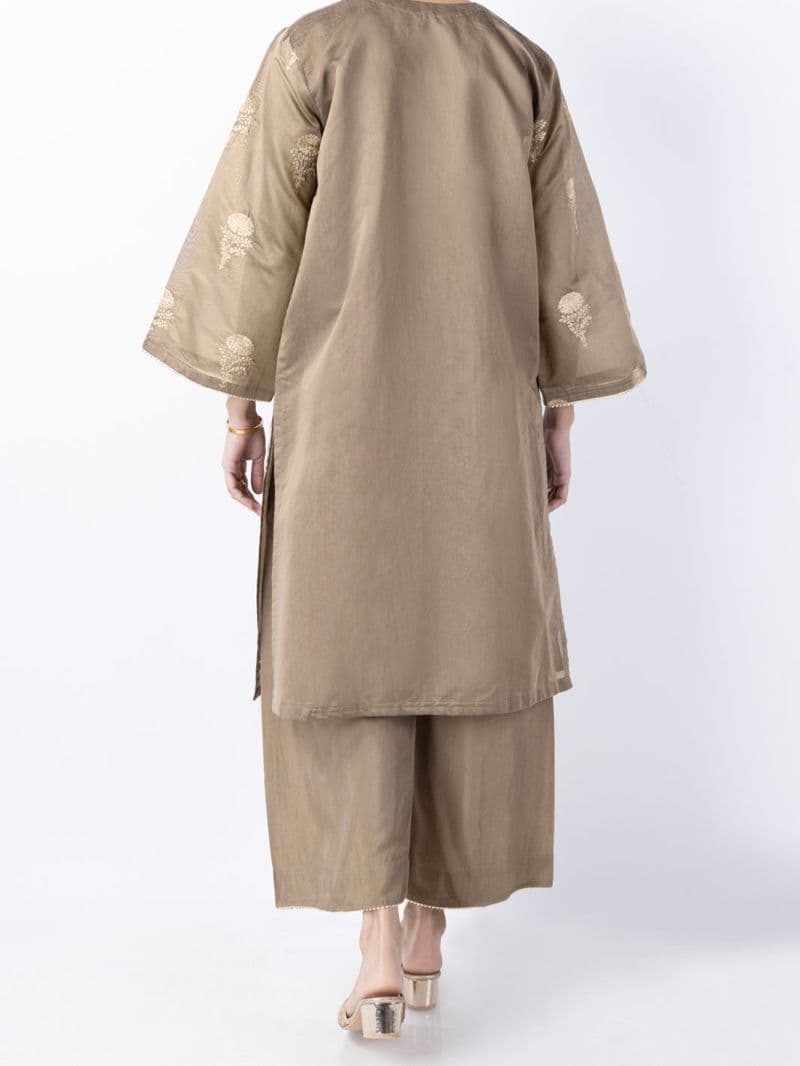 Brown Modal 2Pc Stitched thumbnail
