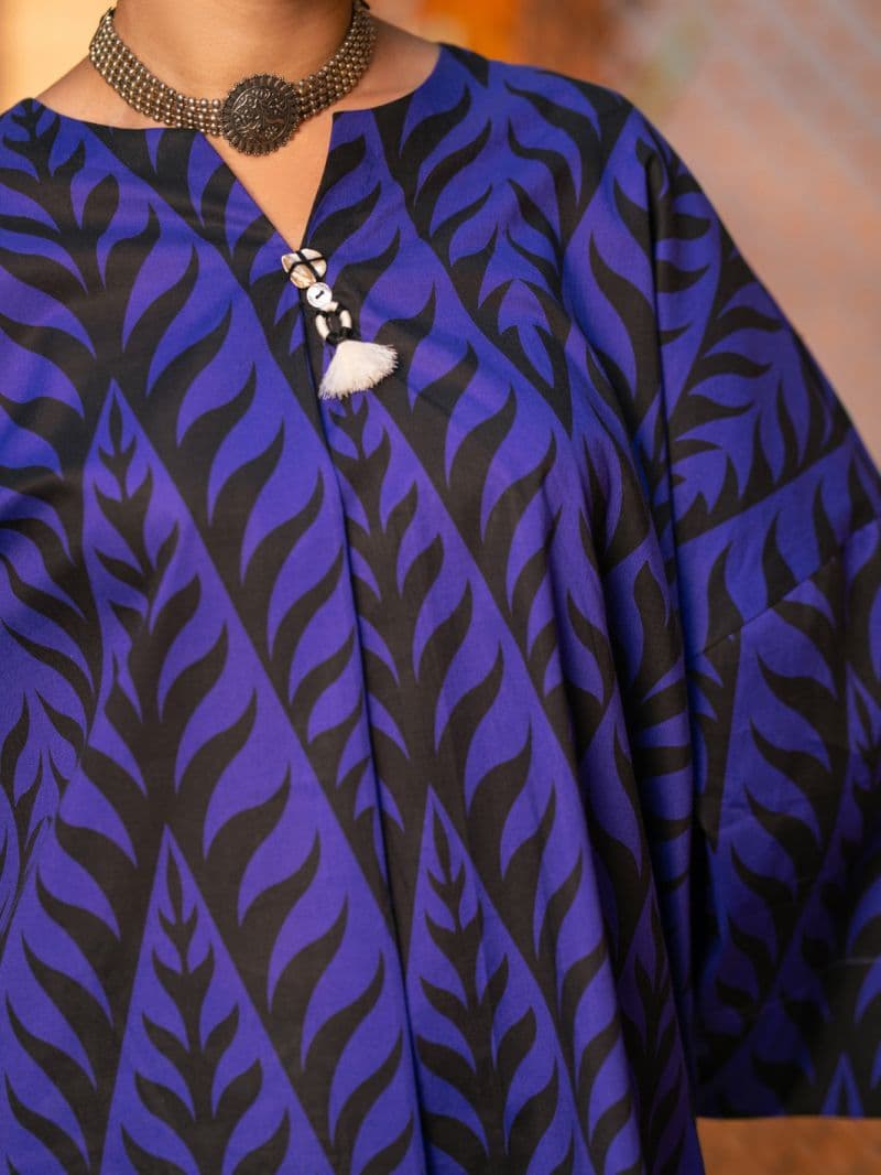 Blue Cambric Kurti thumbnail