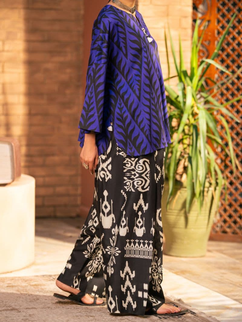 Blue Cambric Kurti thumbnail