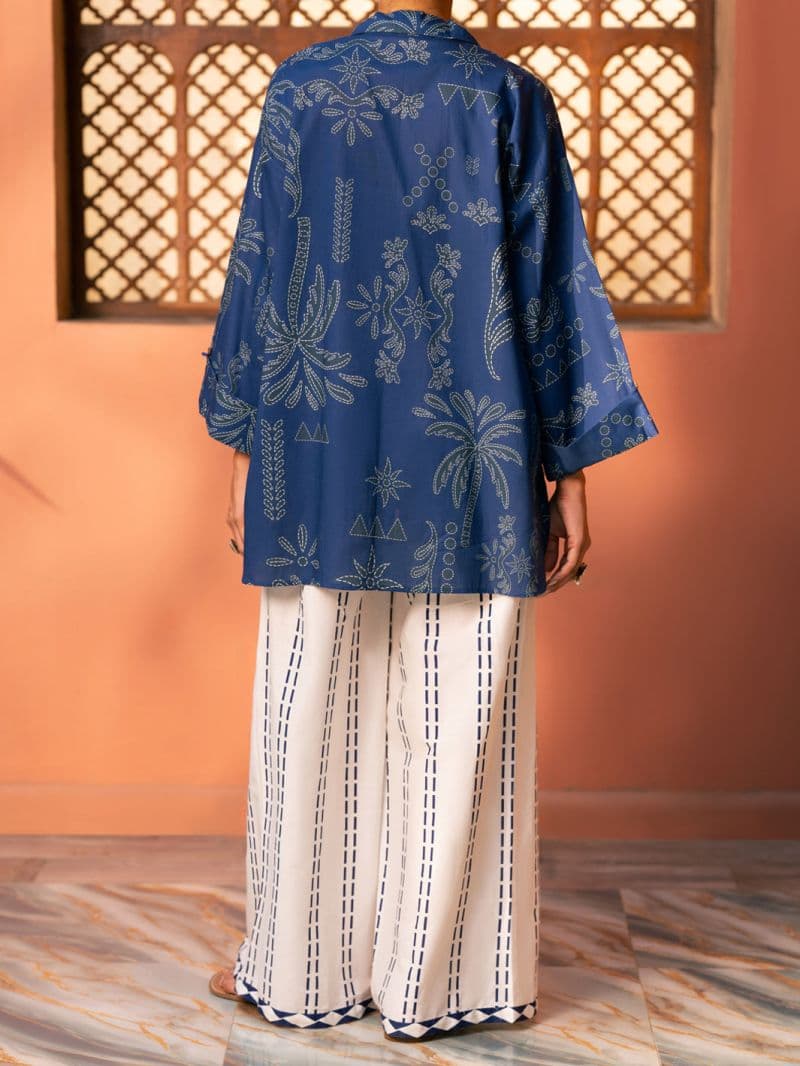 Blue Cambric Kurti thumbnail