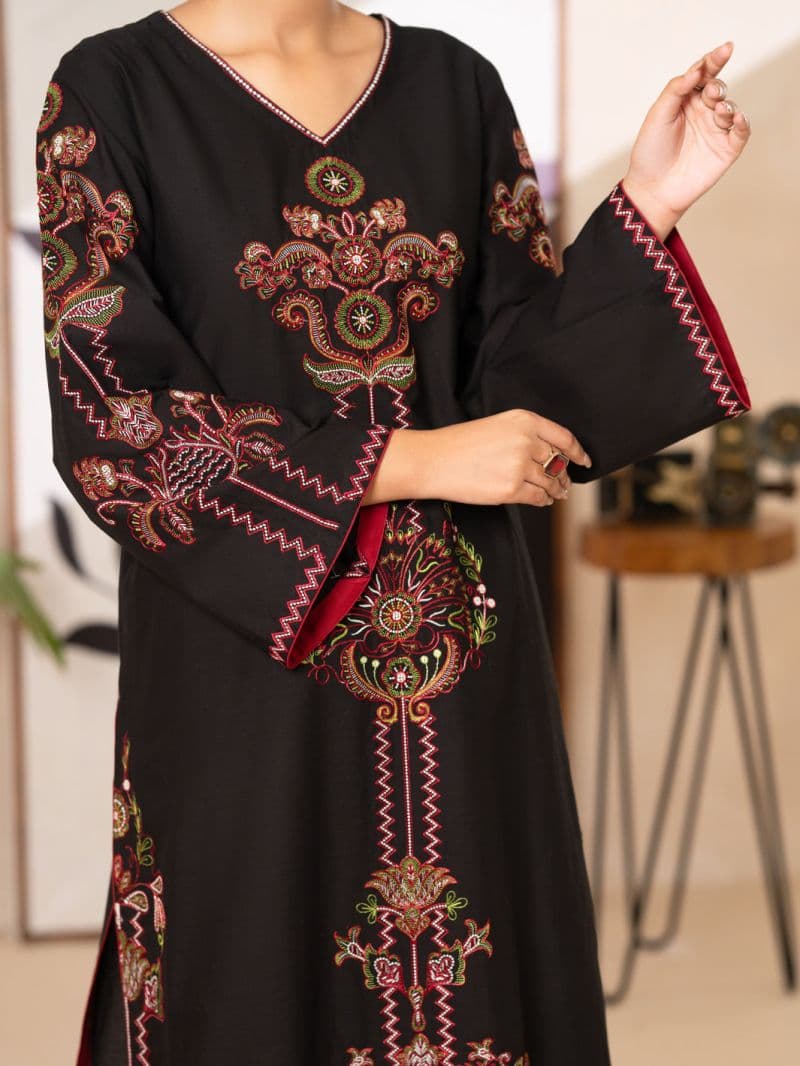 Black Cambric Kurti thumbnail